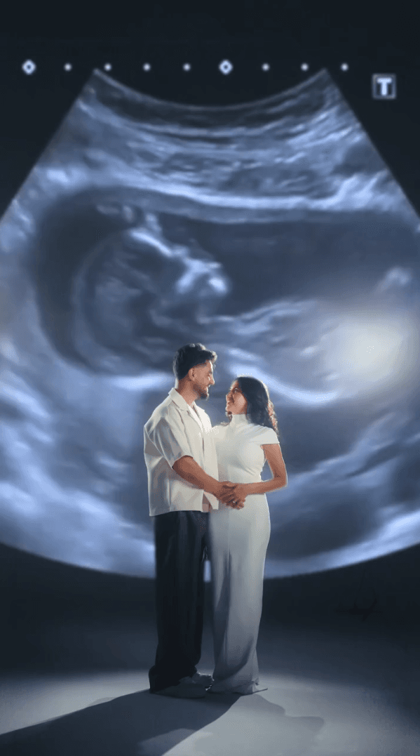 سارة الورع وغيث مروان ينتظران مولودهما الأول