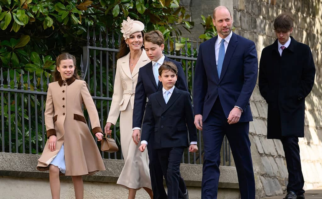 كيت ميدلتون والأمير ويليام يعيدان تقليد الفصح الملكي