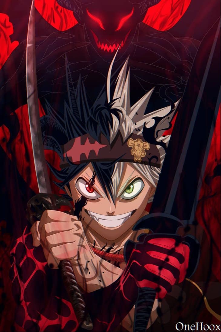 بلاك كلوفر يكشف عن تصميم أستا ملك السحرة