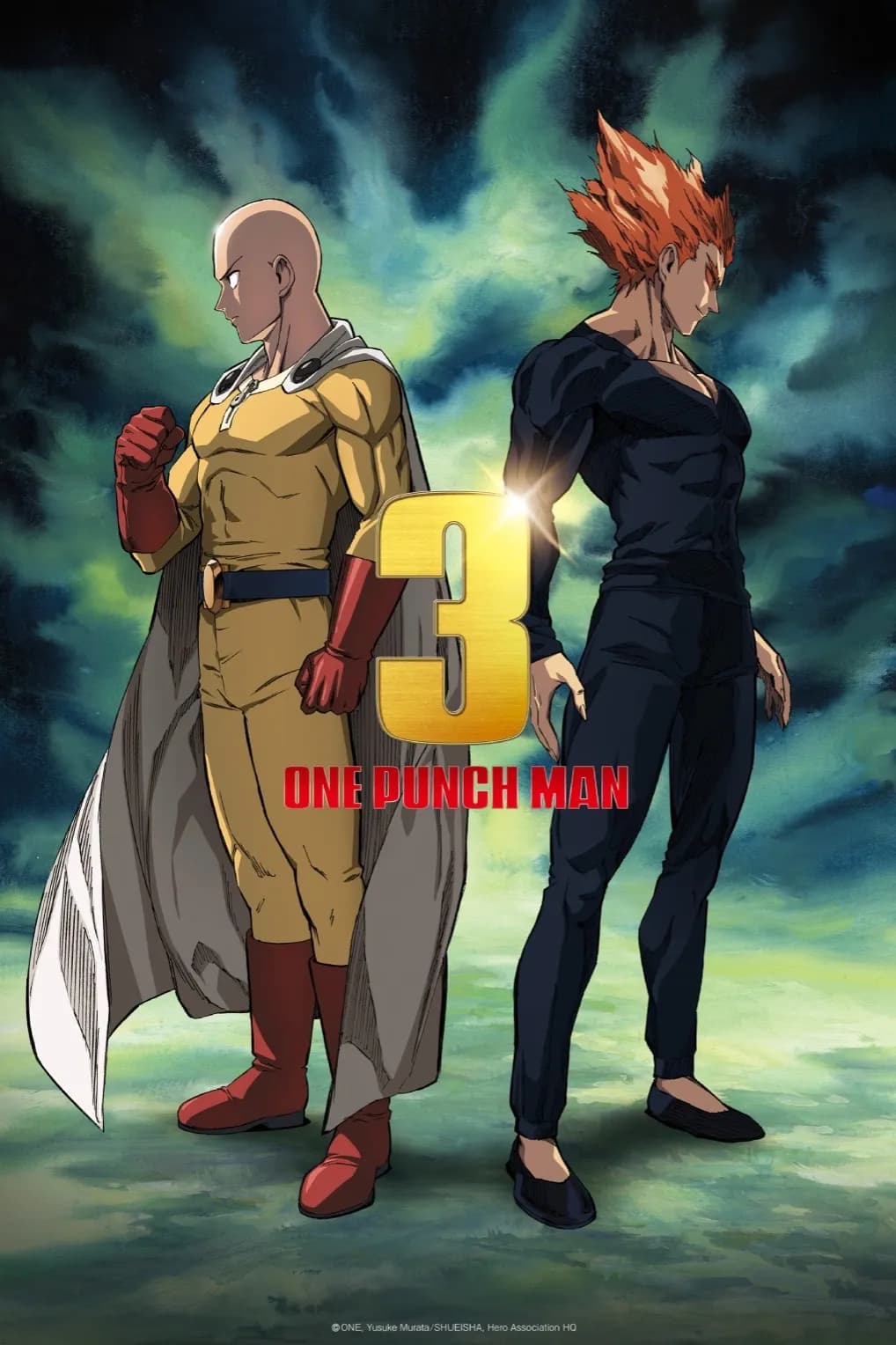 تأجيل الموسم الثالث القسم الثاني من أنمي One Punch Man